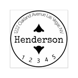 Sello Automático Símbolo Spades texto de elite especial