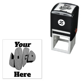 Sello Automático Simple Custom Business logo template