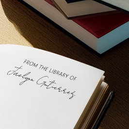 Sello Automático Simple Desde La Biblioteca De