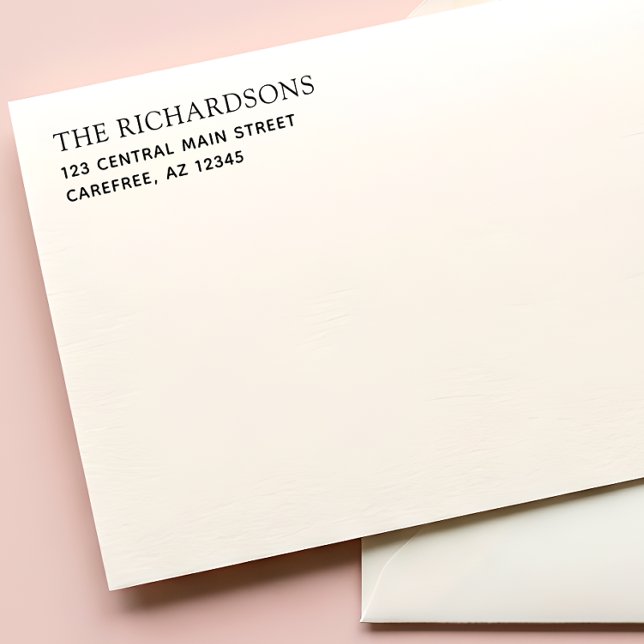 Sello Automático Simple Family Name Return Address (Subido por el creador)