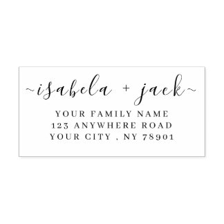 Sello Automático Simple Script Personalized