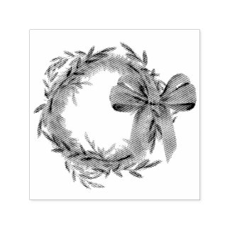 Sello Automático Simple Wreath Stamp