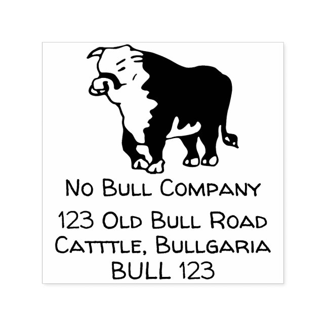 Sello Automático Sin toros (Diseño)