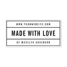 Sitio Web De Nombre Negrita Moderno Bordeado Hecho