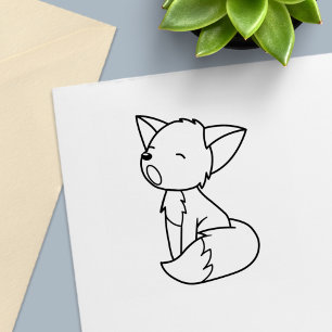 Sello Automático Sleepy Little Fox Color Me