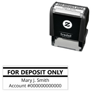 Sello Automático Sólo Depósito Nombre del Cliente Número de Cuenta 