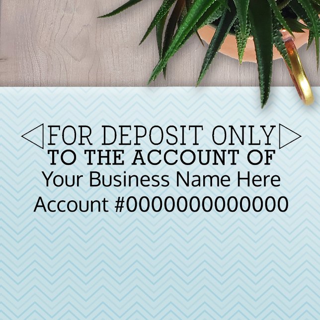 Sello Automático Sólo depósito - Oficina básica o banco comercial (Subido por el creador)