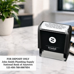 Sello Automático Sólo para depósito personalizado