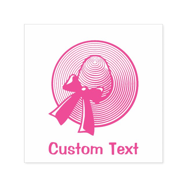 Sello Automático Sombrero de ala ancha (Diseño)