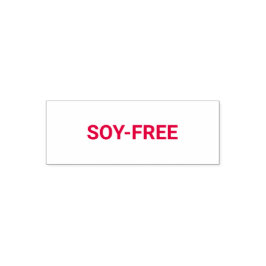 Sello Automático Soy-free Allergy Friendly