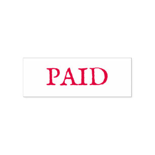 SELLO AUTOMÁTICO STAMP DE GOMA : PERSONALIZABLE : PAGADO