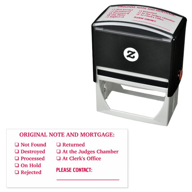 SELLO AUTOMÁTICO STAMP DE LA CORTE #1 (In Situ)