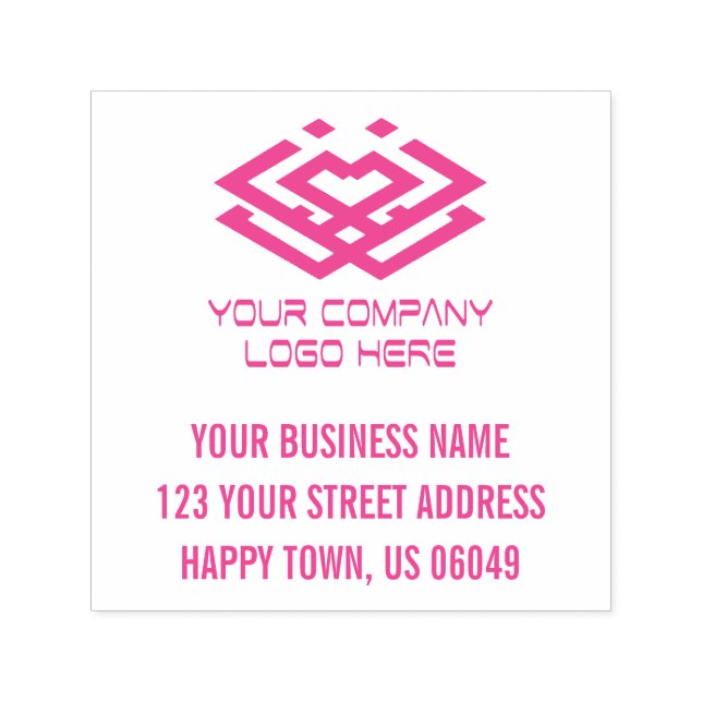 Sello Automático Su dirección de logotipo profesional (Diseño)