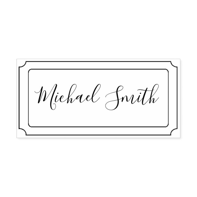 Sello Automático Su firma (Diseño)