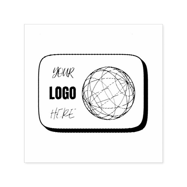 Sello Automático Su Logo Aquí (Diseño)