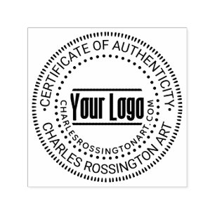 Sello Automático Su logotipo “Certificado de autenticidad” Nombre U