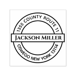 Sello Automático Su nombre y dirección