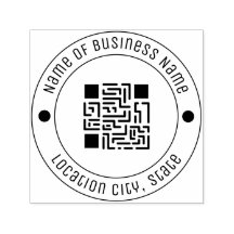 Su Personalizado de código QR Rubber Auto-enlace