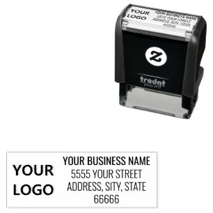 Sello Automático Sube el logotipo de tu empresa Agregar nombre Dire