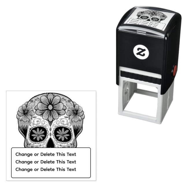 Sello Automático Sugar Skull (In Situ)