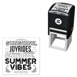 Sello Automático Sunshine & Joyrides - Cita de Vibes de Verano sin