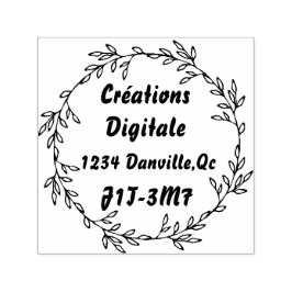 Sello Automático  Tampon auto-encreur rond charmant