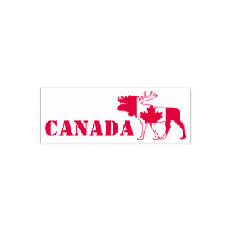 Sello Automático Tampón el CANADÁ