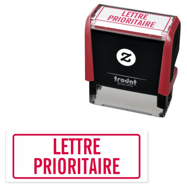 Sello Automático Tampon Lettre Prioritaire (In Situ)