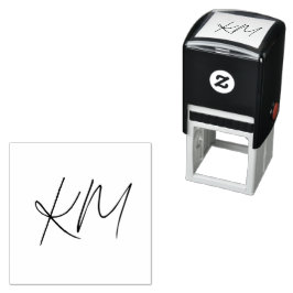 Sello Automático Tarjeta de Lealtad Personalizada Iniciales Monogra