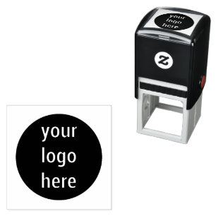Sello Automático Tarjeta de Lealtad Personalizada Logo Empresarial 