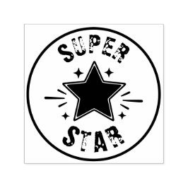 Sello Automático Teacher Student Super Star Encouragement Star Icon