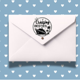 Sello Automático Tema de Cruising Besties