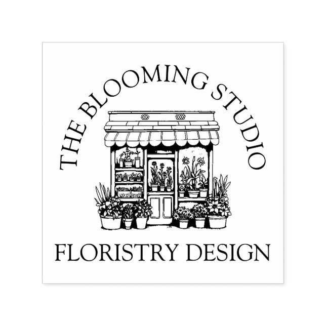 Sello Automático Tema de Florist Storefront (Diseño)