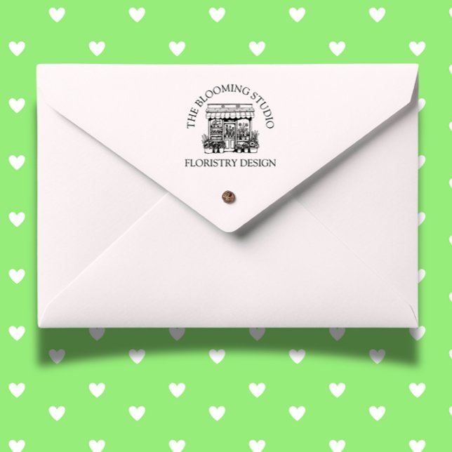 Sello Automático Tema de Fresh Flowers Storefront (Fresh Flowers Storefront theme Self-inking Stamp)