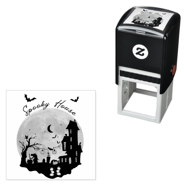 Sello Automático Tema de Halloween Adorable (In Situ)