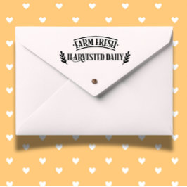 Sello Automático Tema de la cosecha fresca de las granjas