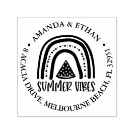 Sello Automático Tema de las vibraciones de verano