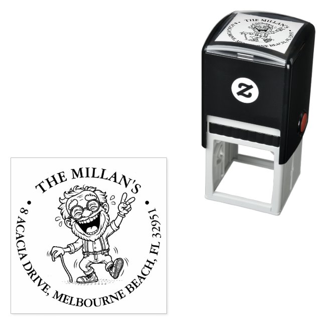 Sello Automático Tema del abuelo de cuta (In Situ)