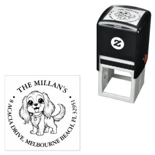 Sello Automático tema del amante de la sonrisa del perro más lindo