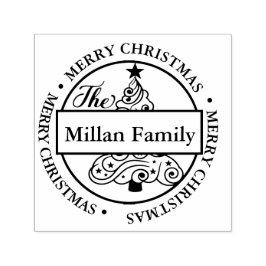 Sello Automático Tema del árbol de Navidad de Candy