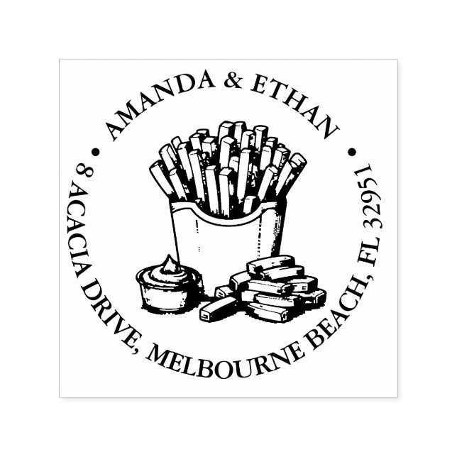 Sello Automático Tema del Fiesta de chupitos calientes (Diseño)