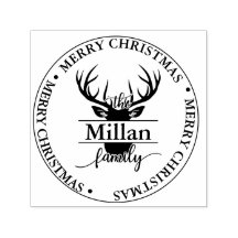 Tema del monograma dividido por Navidades familiar