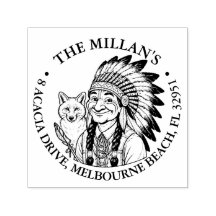 Tema del zorro nativo americano