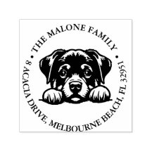 Tema personalizado de Peeking Rockweiler