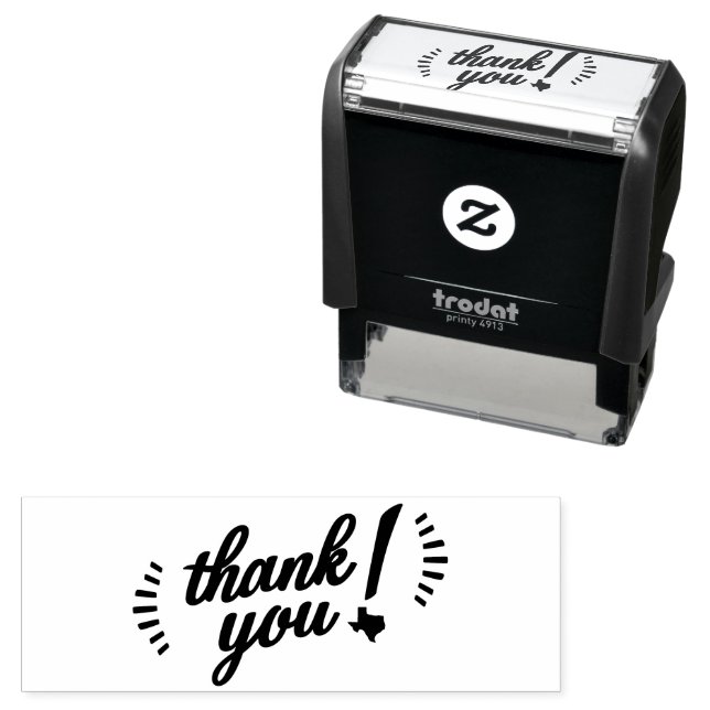 Sello Automático Texas Gracias (In Situ)