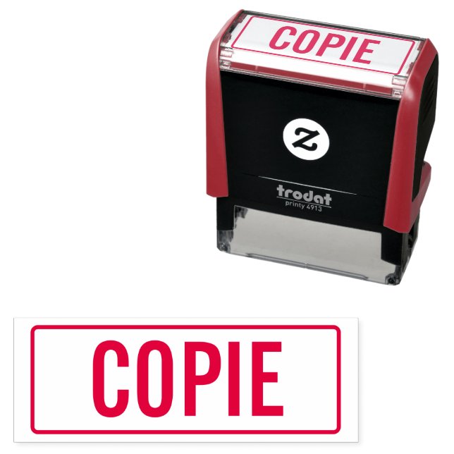 Sello Automático Texte COPIE (In Situ)