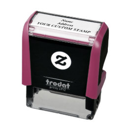 Sello Automático Texto personalizado/Dirección