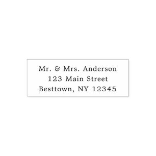 Sello Automático Texto simple