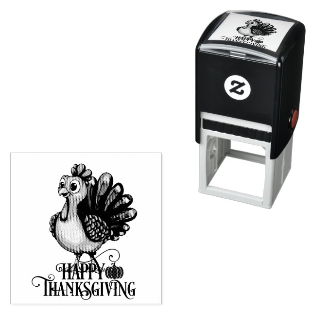 Sello Automático Thanksgiving Turkey (In Situ)