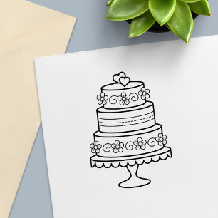 Sello Automático Tiered Boda